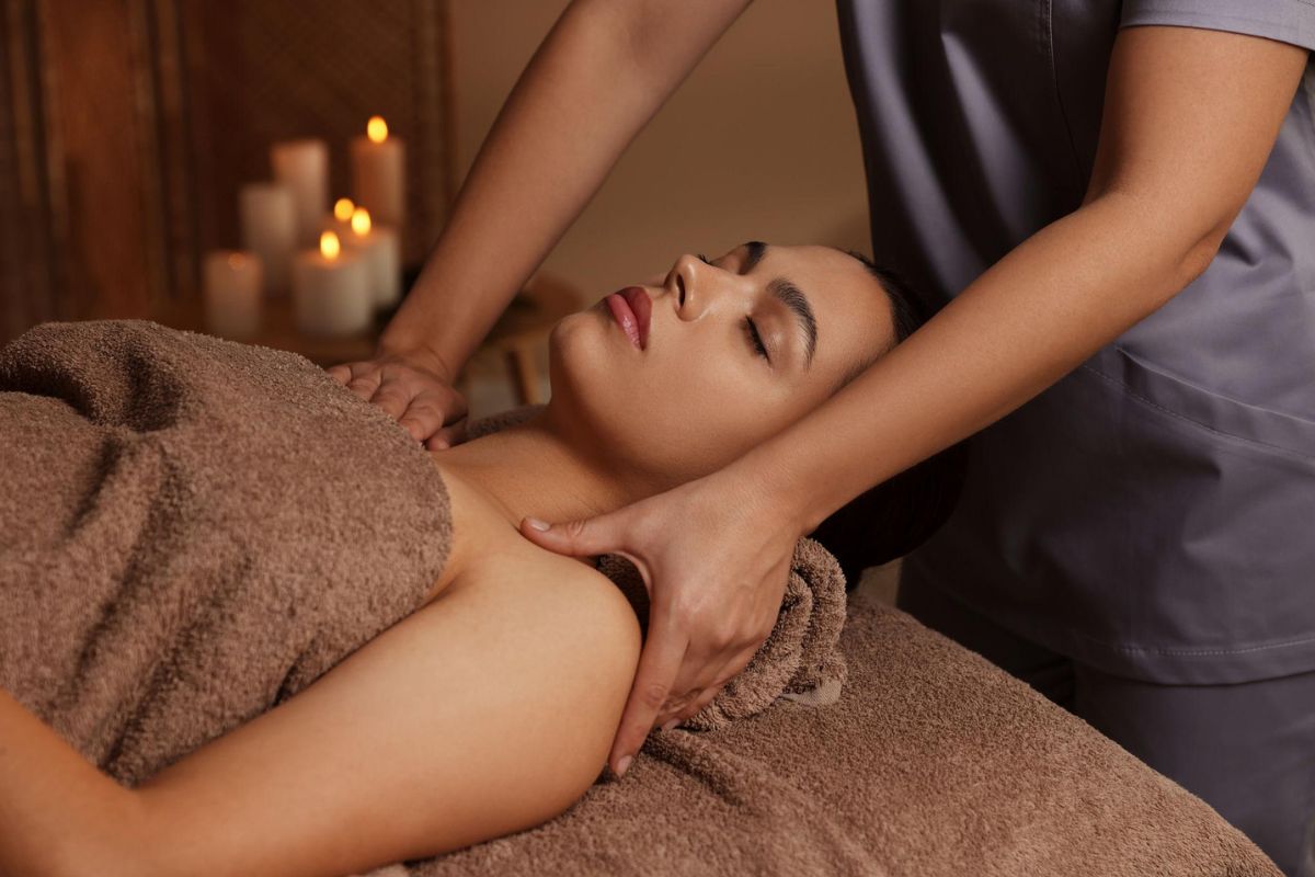 Personalized custom massage for neck and shoulder tension
