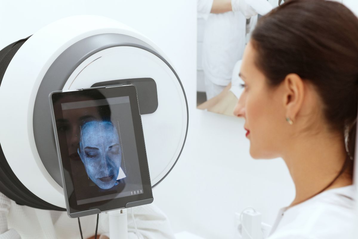 Advanced Clinical Skin Analysis at Le Visage Spa & Wellness in Norman